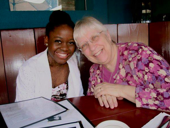 Michaela DePrince, as a young woman with her Mother Today 